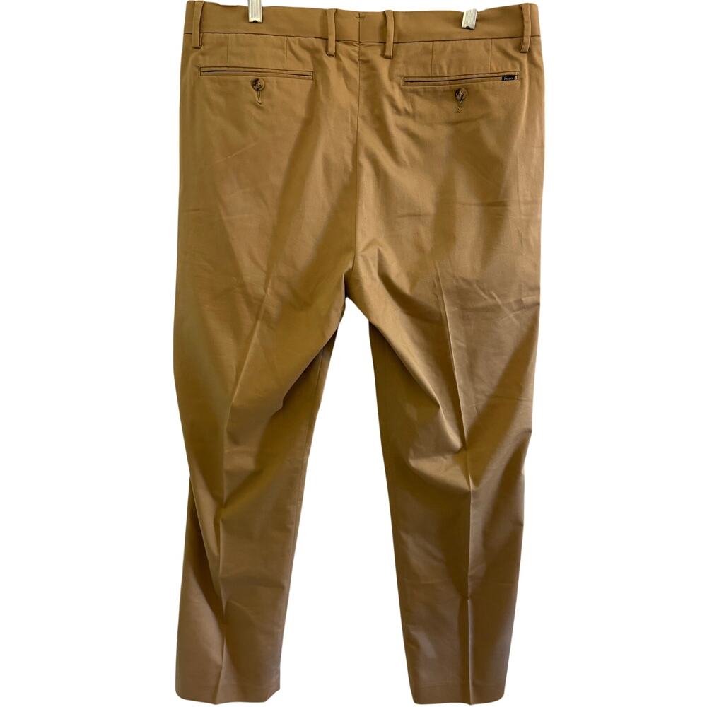 Ralph Lauren Tan Business Casual Pants. Size 35/32 - Picture 3 of 7